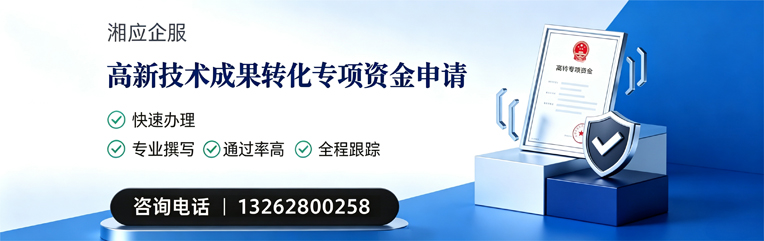 株洲高新技术成果转化专项资金申报服务