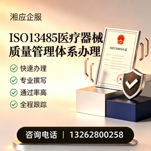 株洲ISO13485医疗器械质量管理体系认证服务