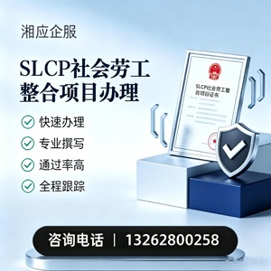 株洲SLCP社会劳工整合项目申报服务