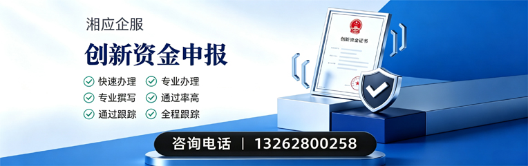 株洲创新资金申报服务