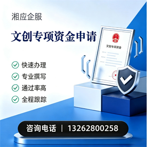 株洲文创专项资金申报服务